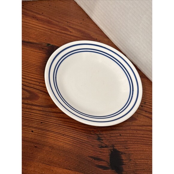 1 Corelle Classic Cafe Blue 6 3/4" appetizer/bread plate - Picture 2 of 7